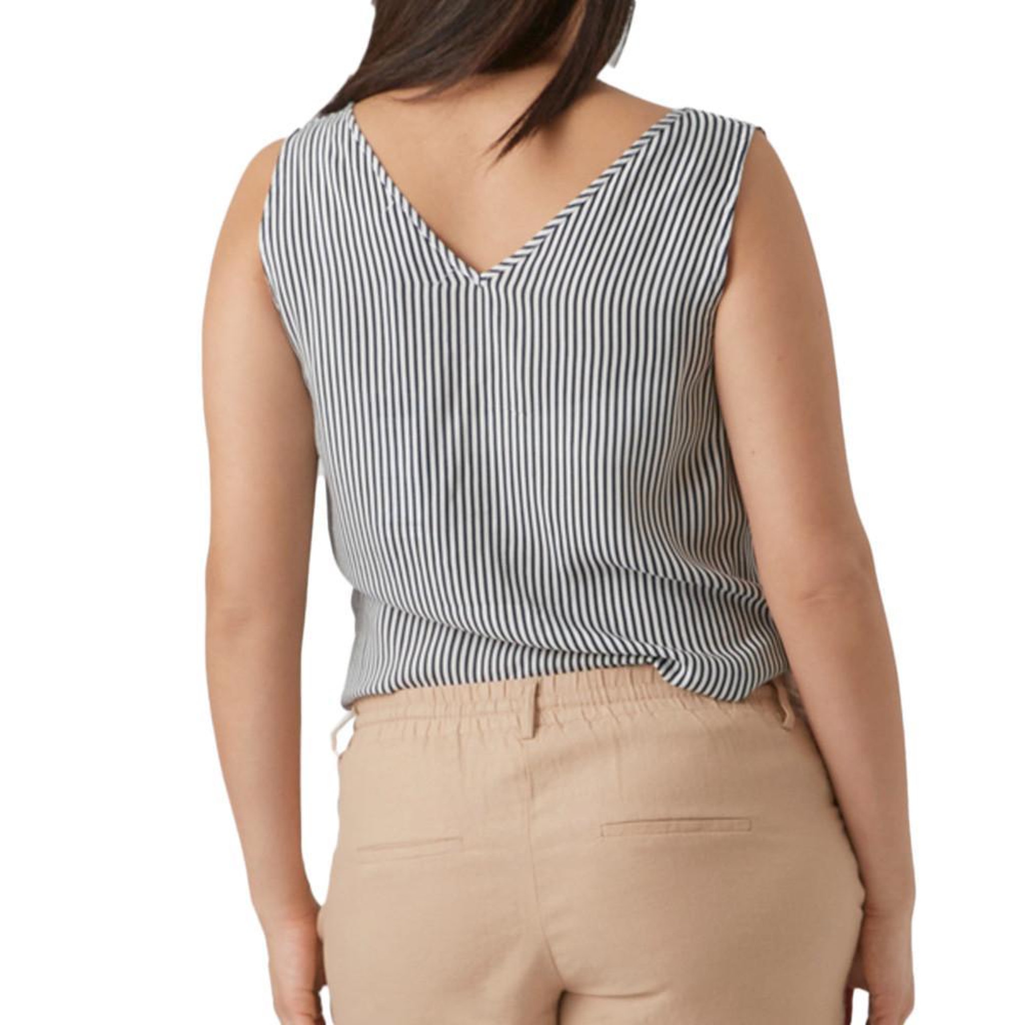 Voir la diapositive 2 : VERO MODA MATERNITY Blouse de Grossesse Noir/Blanc Femme Vero Moda Marternity Bumpy