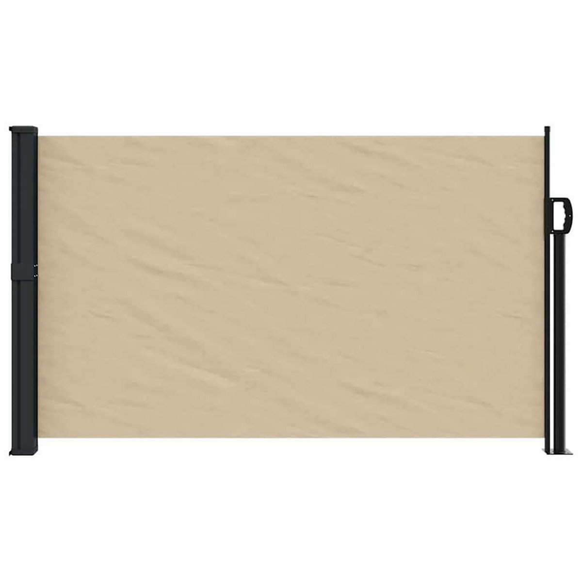 VIDAXL Auvent lateral retractable beige 117x300 cm