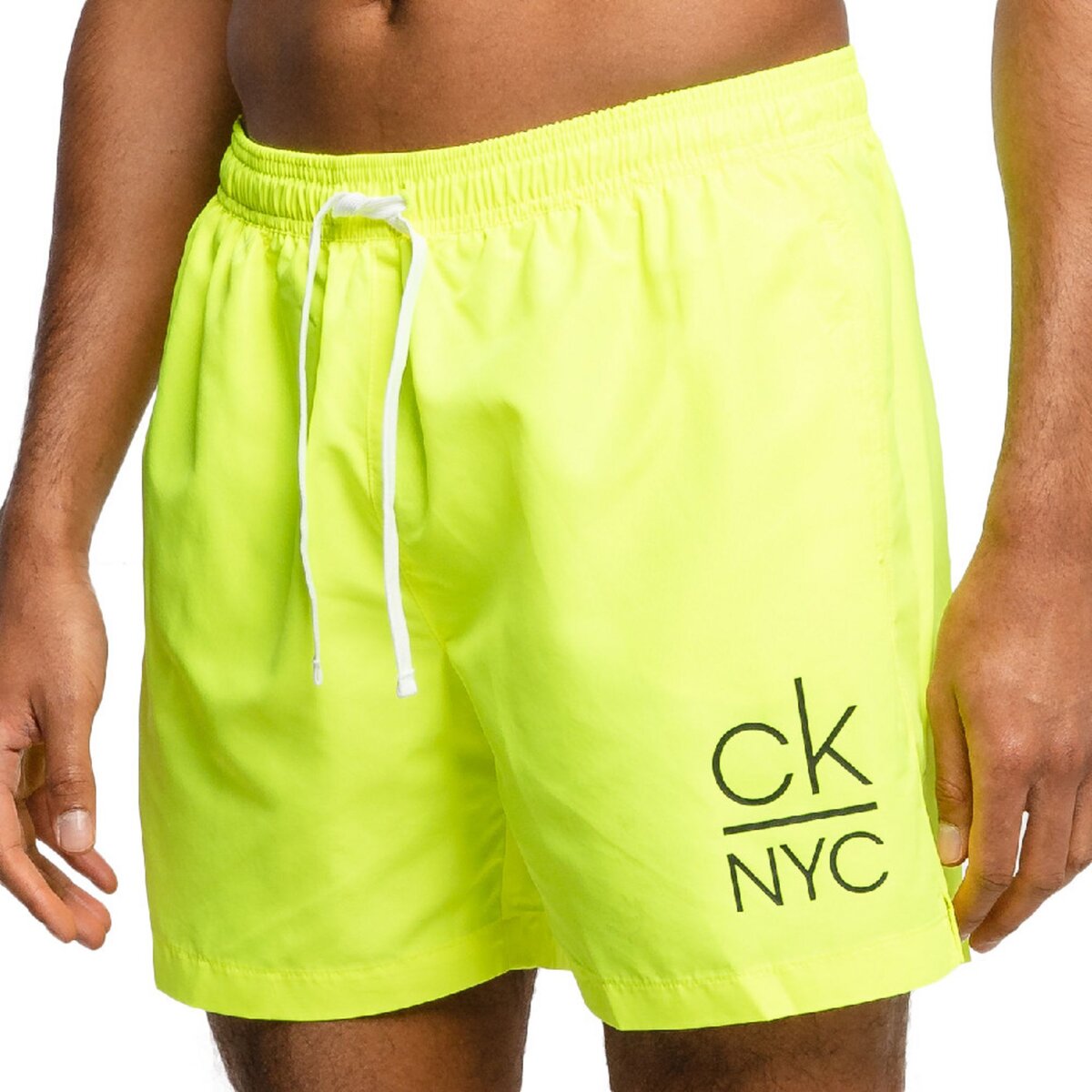 CALVIN KLEIN JEANS Short de Bain Jaune Fluo Homme Calvin Klein