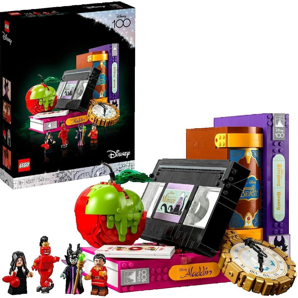 LEGO Jeu de construction LEGO Disney Zeichen der Bösewichte 43227