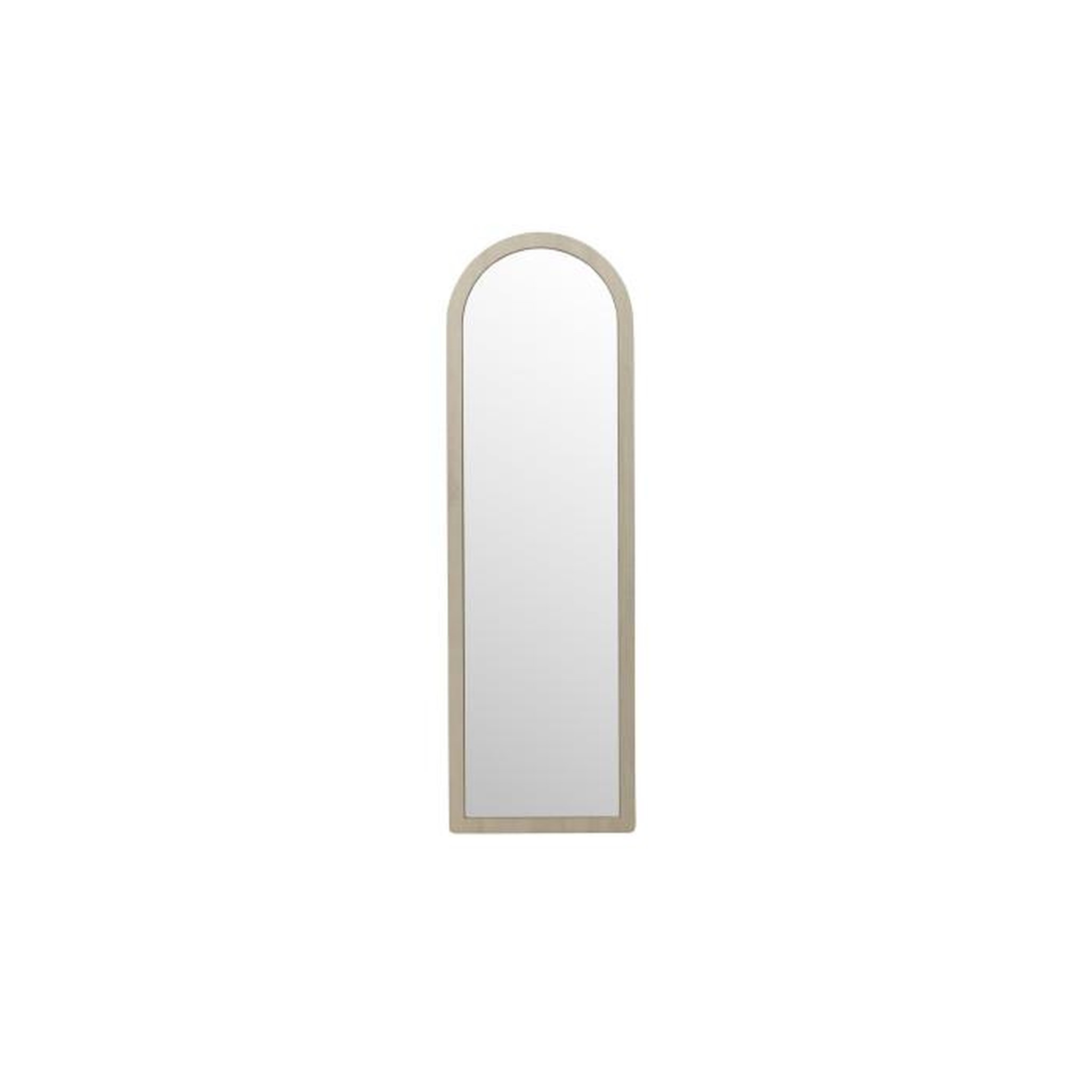 Voir la diapositive 3 : Paris Prix Miroir Mural Design  Memphis  193cm Naturel