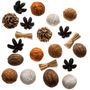 Voir la diapositive 2 : ATMOSPHERA Sachet Boules Déco  Safari  30cm Multicolore