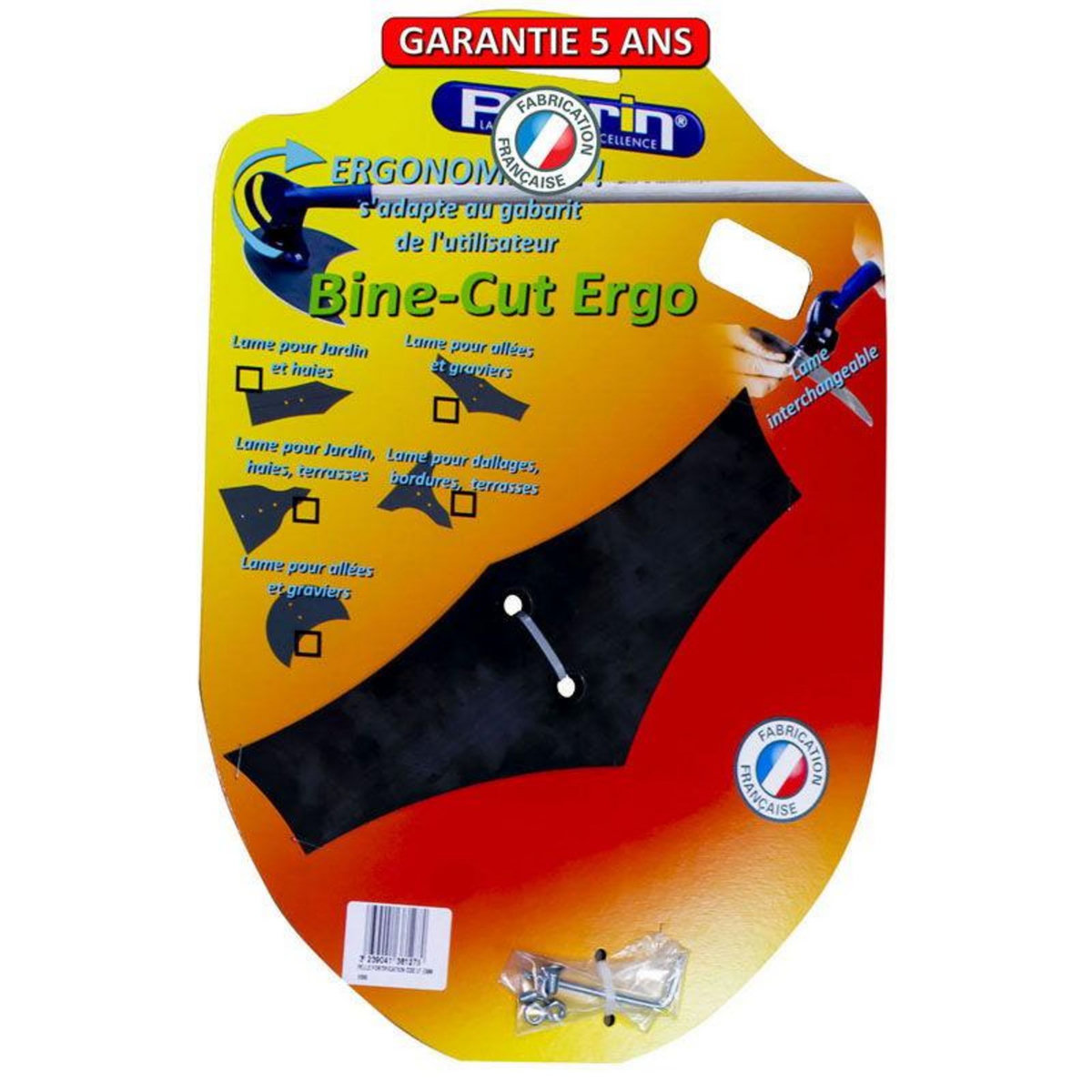 OUTILS PERRIN Lame 4 pour bine-cut + vis sur cartonnette