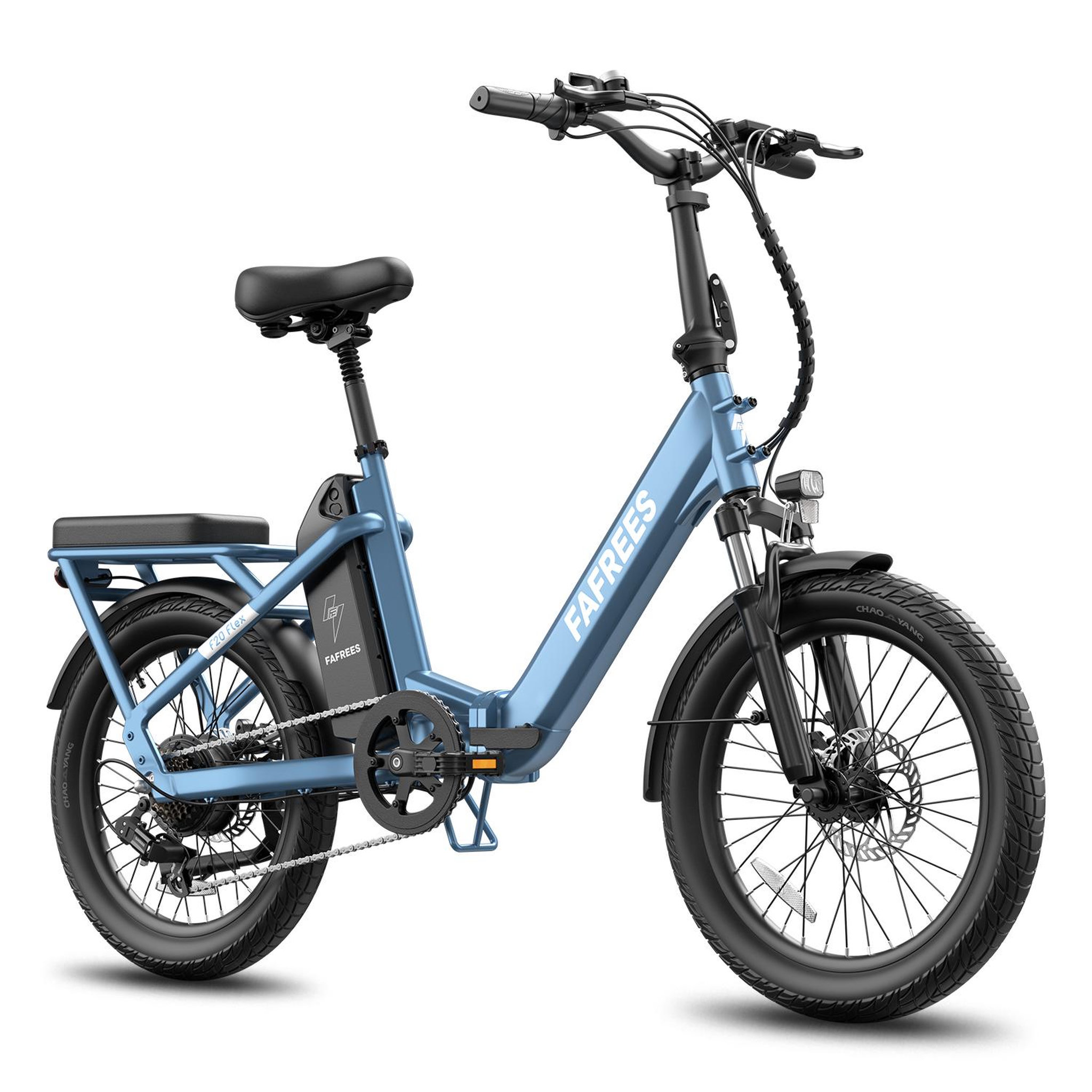 Voir la diapositive 2 : FAFREES Vélo électrique pliant 20  fafrees f20 flex