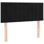 Voir la diapositive 4 : VIDAXL Tete de lit a LED Noir 80x5x78/88 cm Velours