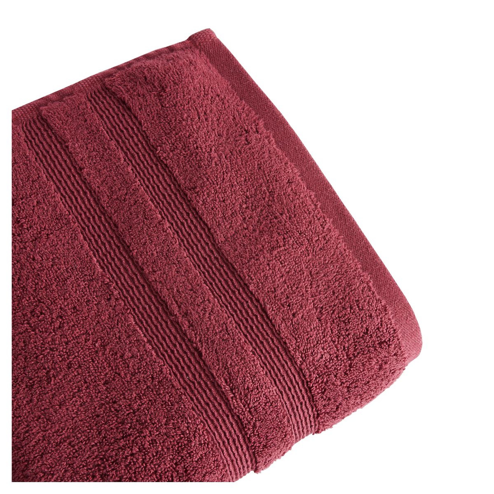 Voir la diapositive 3 : ACTUEL Drap de bain uni en coton 500gsm EXTRA FINE