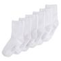 Voir la diapositive 1 : INEXTENSO Lot de 6 paires de chaussettes unies fille