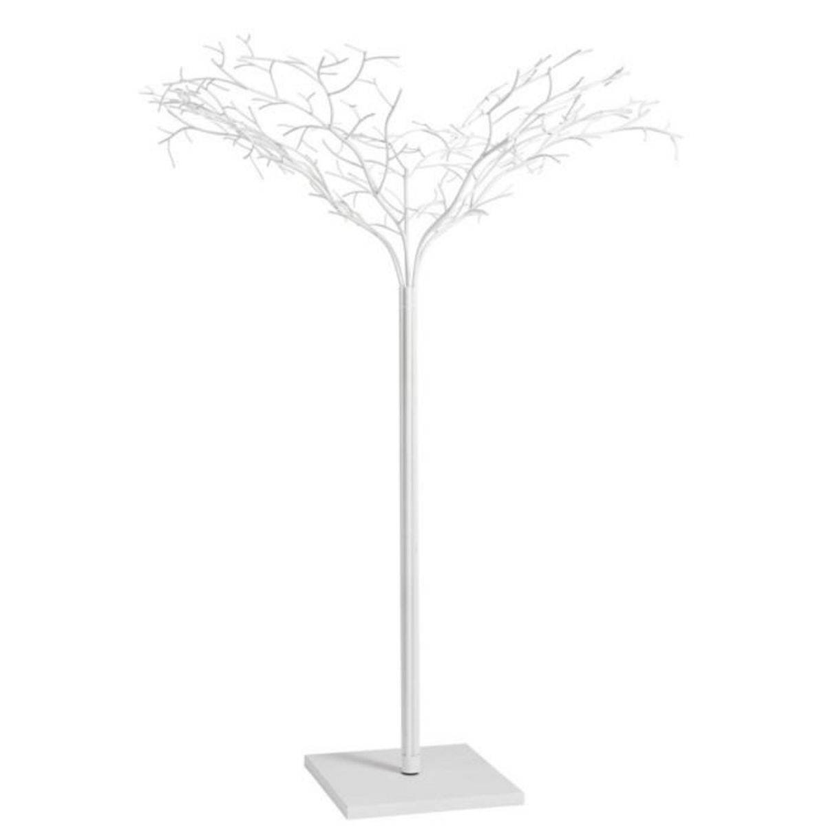 Paris Prix Arbre Décoratif en Métal  Féerique  180cm Blanc