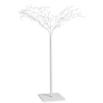 Paris Prix Arbre Décoratif en Métal  Féerique  180cm Blanc