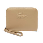 Lacoste Portefeuille Beige Femme Lacoste Leather. Coloris disponibles : Beige