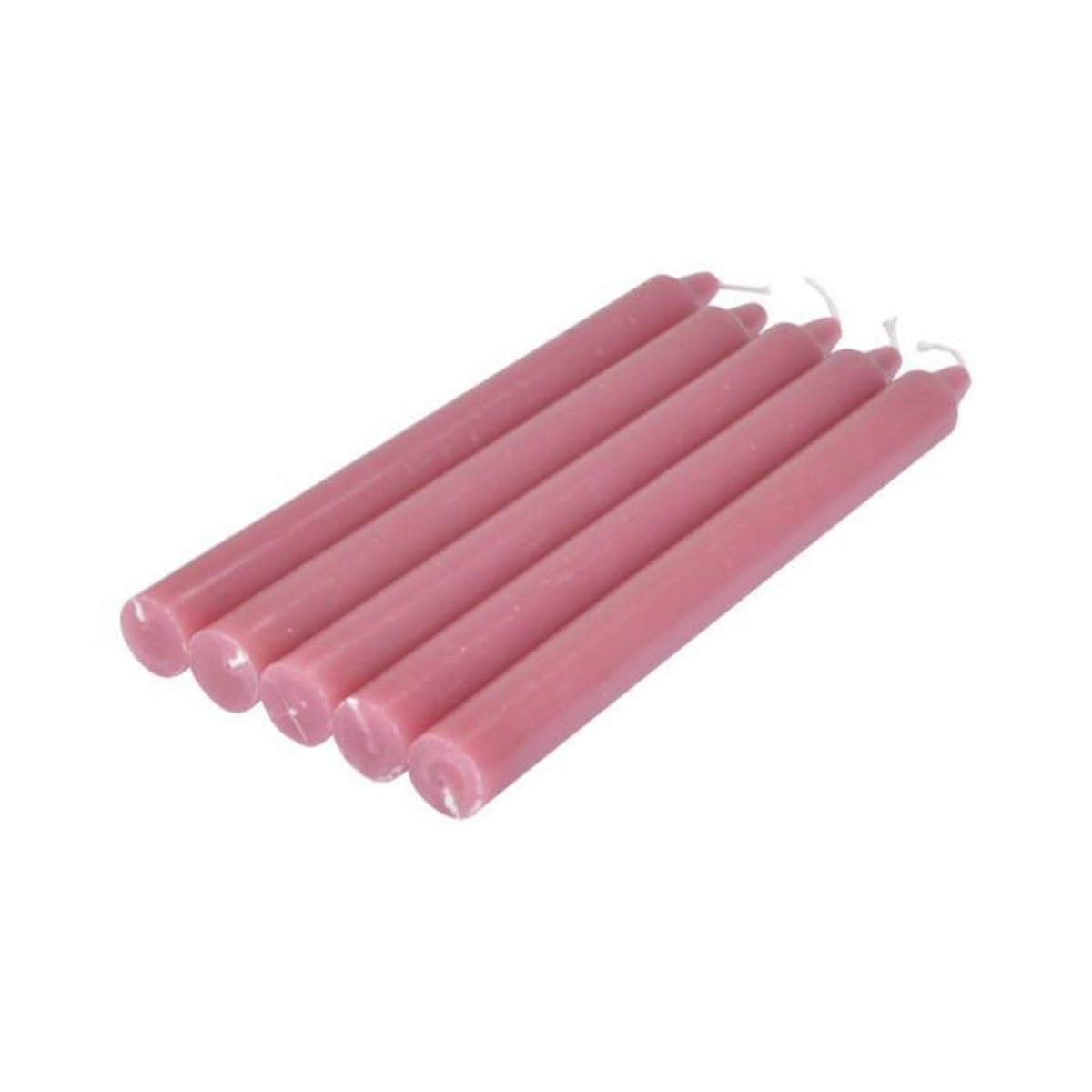 Paris Prix Lot de 5 Bougies Chandelier  Essentiel II  19cm Rose