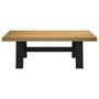 Voir la diapositive 3 : VIDAXL Table basse NOAIN pieds en forme de A 120x60x40 cm massif pin