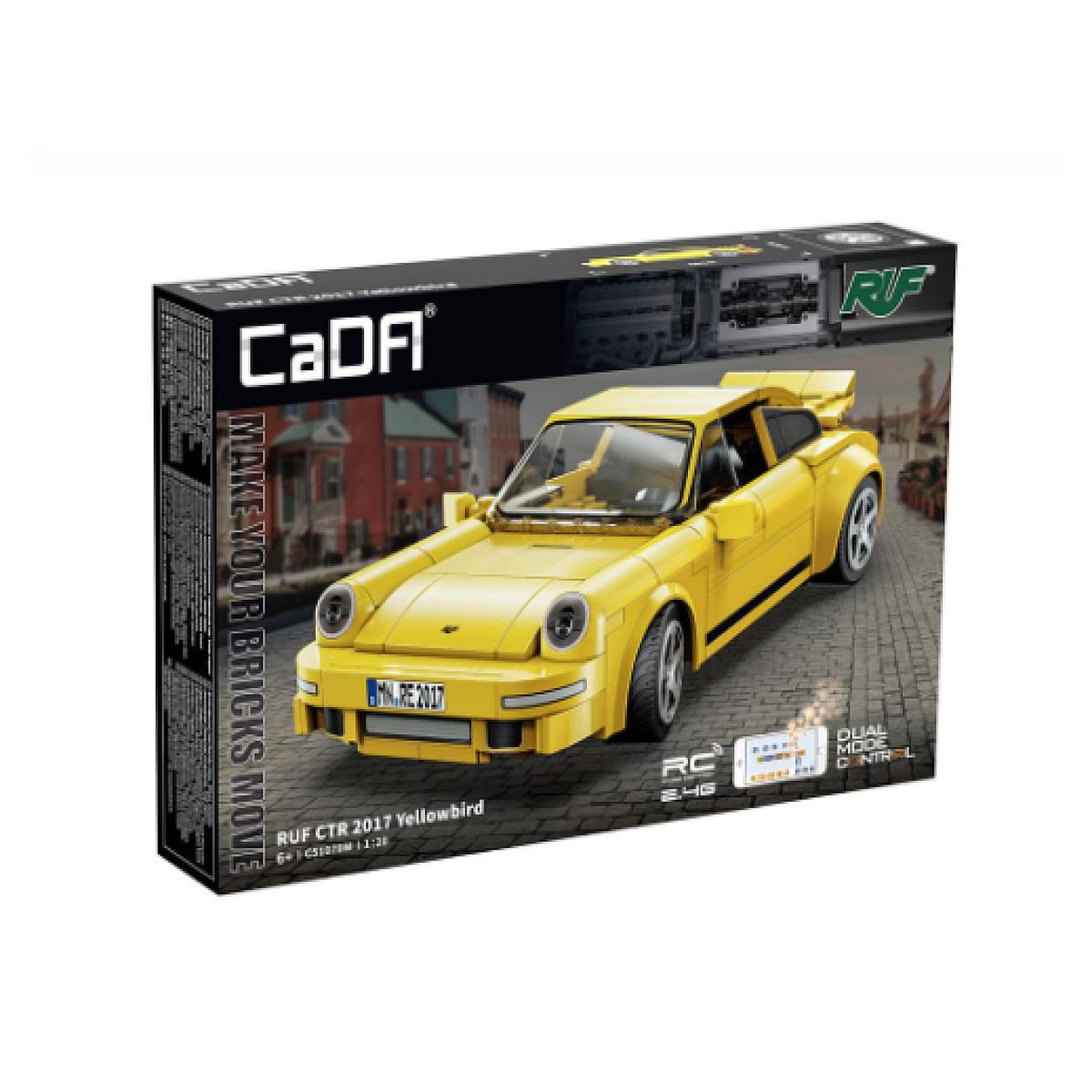 Voir la diapositive 2 : Jamara - Voitures 1:20 - RUF CTR Yellowbird