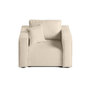 Voir la diapositive 6 : BEST MOBILIER Topaze - fauteuil - en tissu velours relief