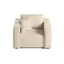 Voir la diapositive 6 : BEST MOBILIER Topaze - fauteuil - en tissu velours relief
