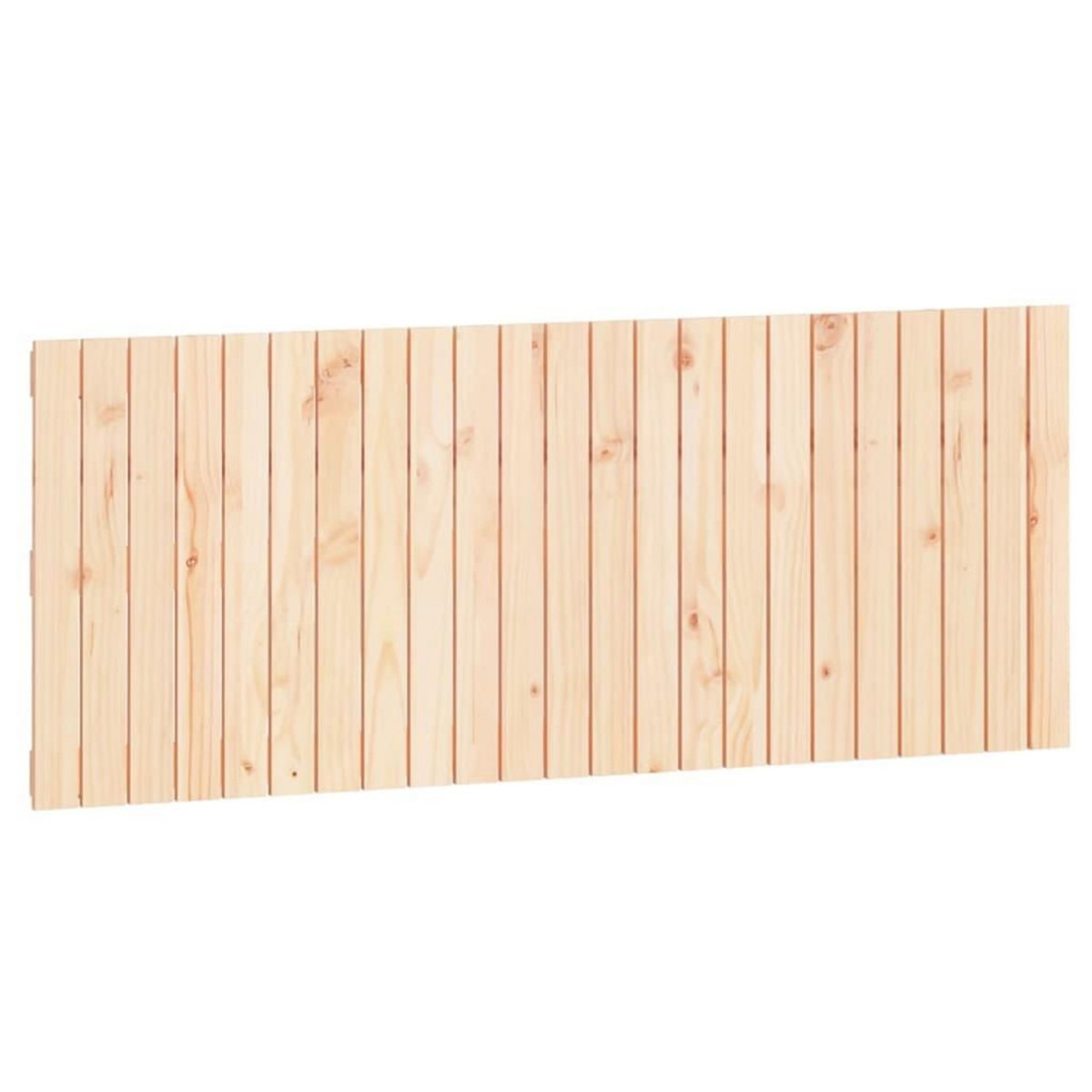 VIDAXL Tete de lit murale 147x3x60 cm Bois massif de pin