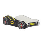 KOBI Lit simple Batmobile 140x70 noir