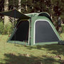 Voir la diapositive 1 : VIDAXL Tente de camping 4 personnes vert liberation rapide impermeable