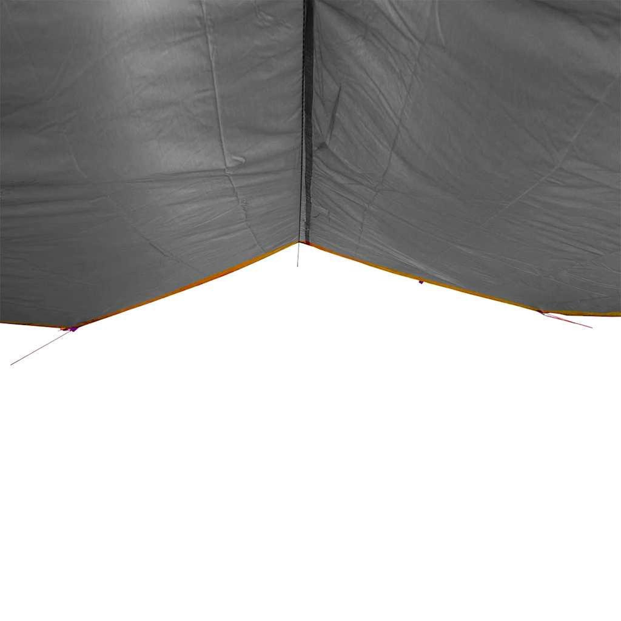 Voir la diapositive 5 : VIDAXL Bache de camping gris et orange 500x294 cm impermeable
