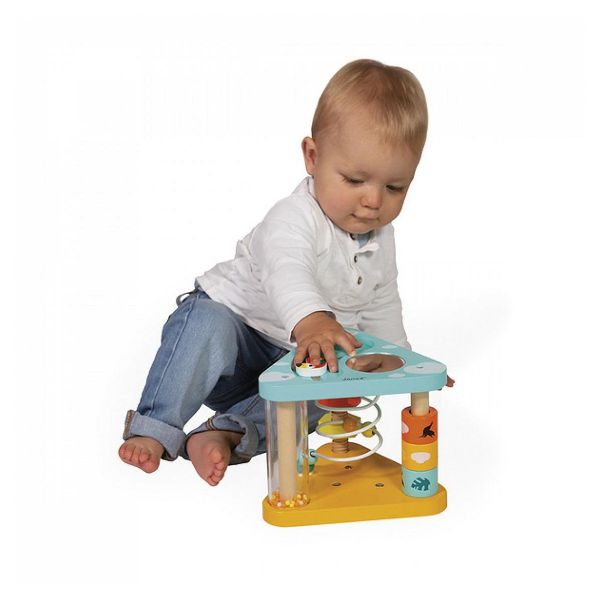 Juratoys-Janod Triangle multi activites en bois Janod