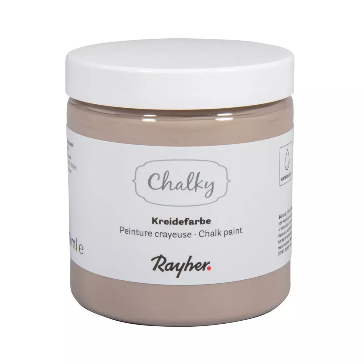 Rayher Peinture Craie Taupe - Chalky Finish - 230 ml