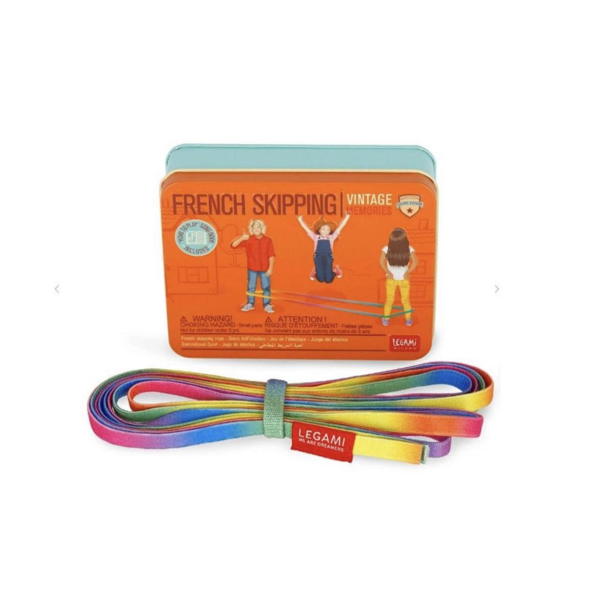 LEGAMI jeu de l'elastique vintage