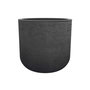 Voir la diapositive 1 : Eda Pot de fleurs rond en plastique Graphit Up anthracite - Ø 50 cm - Eda