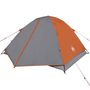 Voir la diapositive 5 : VIDAXL Tente de camping a dome 3 personnes orange impermeable