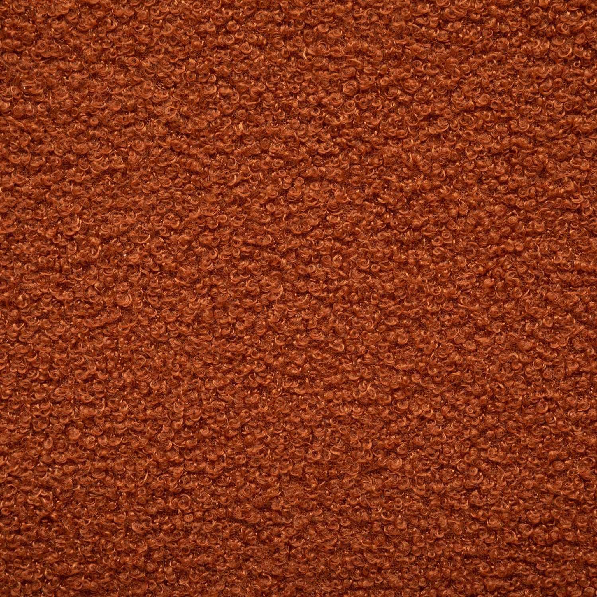 Voir la diapositive 3 : ATMOSPHERA Pouf pliant héxagonal en bouclette - Ambre