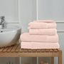 Voir la diapositive 6 : Sensei Maison Ensemble de bain 4 pièces Zéro Twist SENSOFT (2 draps de bain + 2 serviettes)