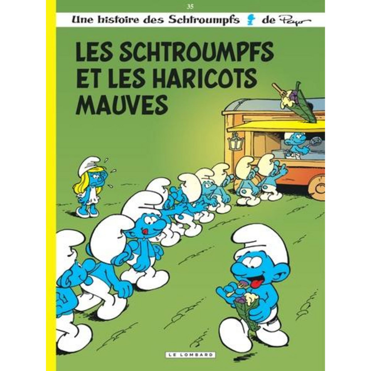 LES SCHTROUMPFS TOME 35 : LES SCHTROUMPFS ET LES HARICOTS MAUVES, Peyo