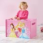 DISNEY Disney Princesses -  Coffre à jouets - Coffre de rangement pour chambre d'enfant