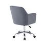 Voir la diapositive 4 : Habitat et Jardin Chaise de bureau en velours ajustable  Ophélie  - Gris