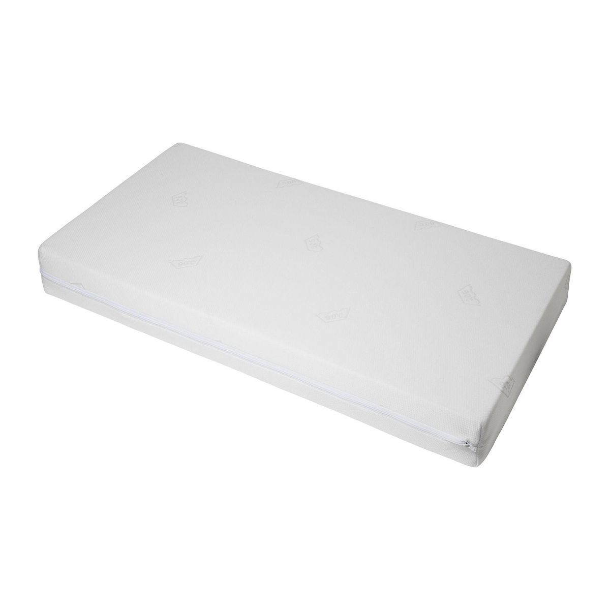 BABYCALIN Matelas hygiène déhoussable lit bébé 70 x 140 cm - 100% polyuréthane - Blanc