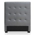 Paris Prix Tête de Lit Capitonnée  Amor  90cm Gris