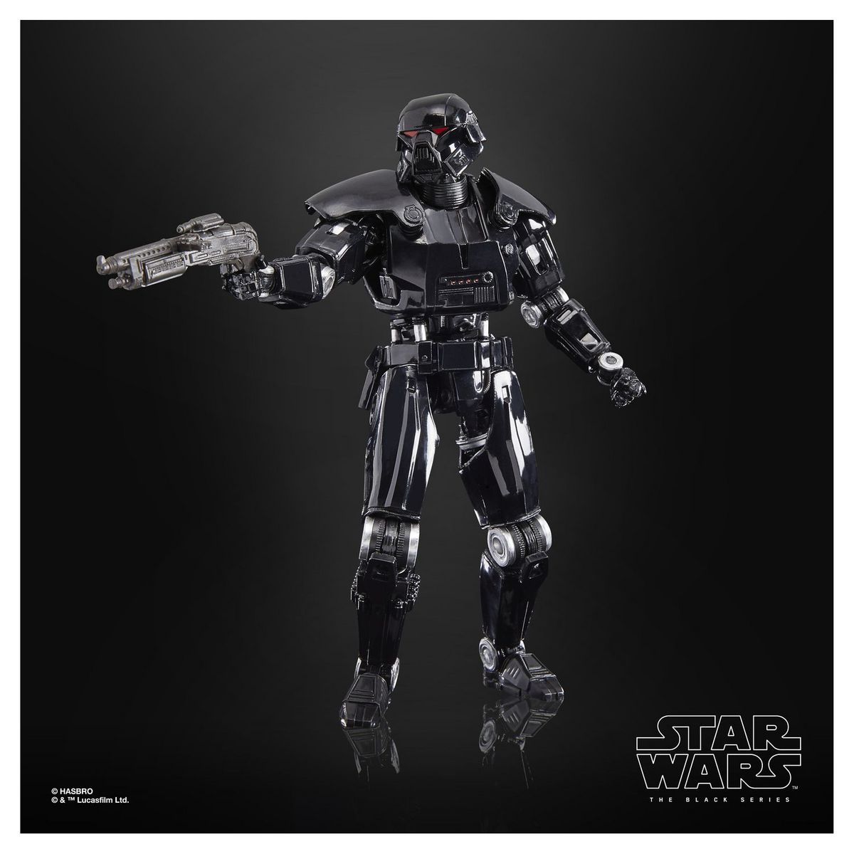 HASBRO Figurine Deluxe Star Wars The Black series Dark Trooper 