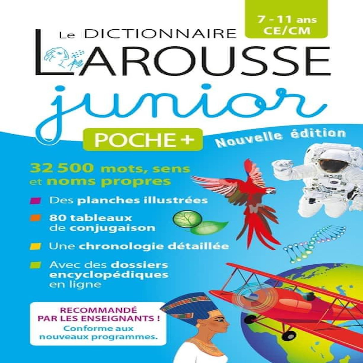 DICTIONNAIRE LAROUSSE JUNIOR POCHE PLUS CE/CM. EDITION 2025, Larousse
