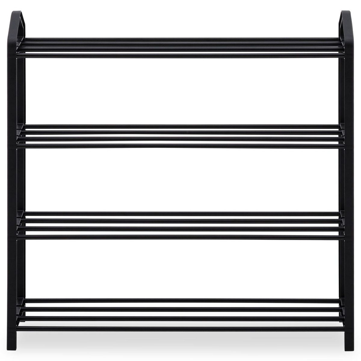 IDIMEX Étagère à chaussures TRALEE à quatre niveaux, en métal et plastique