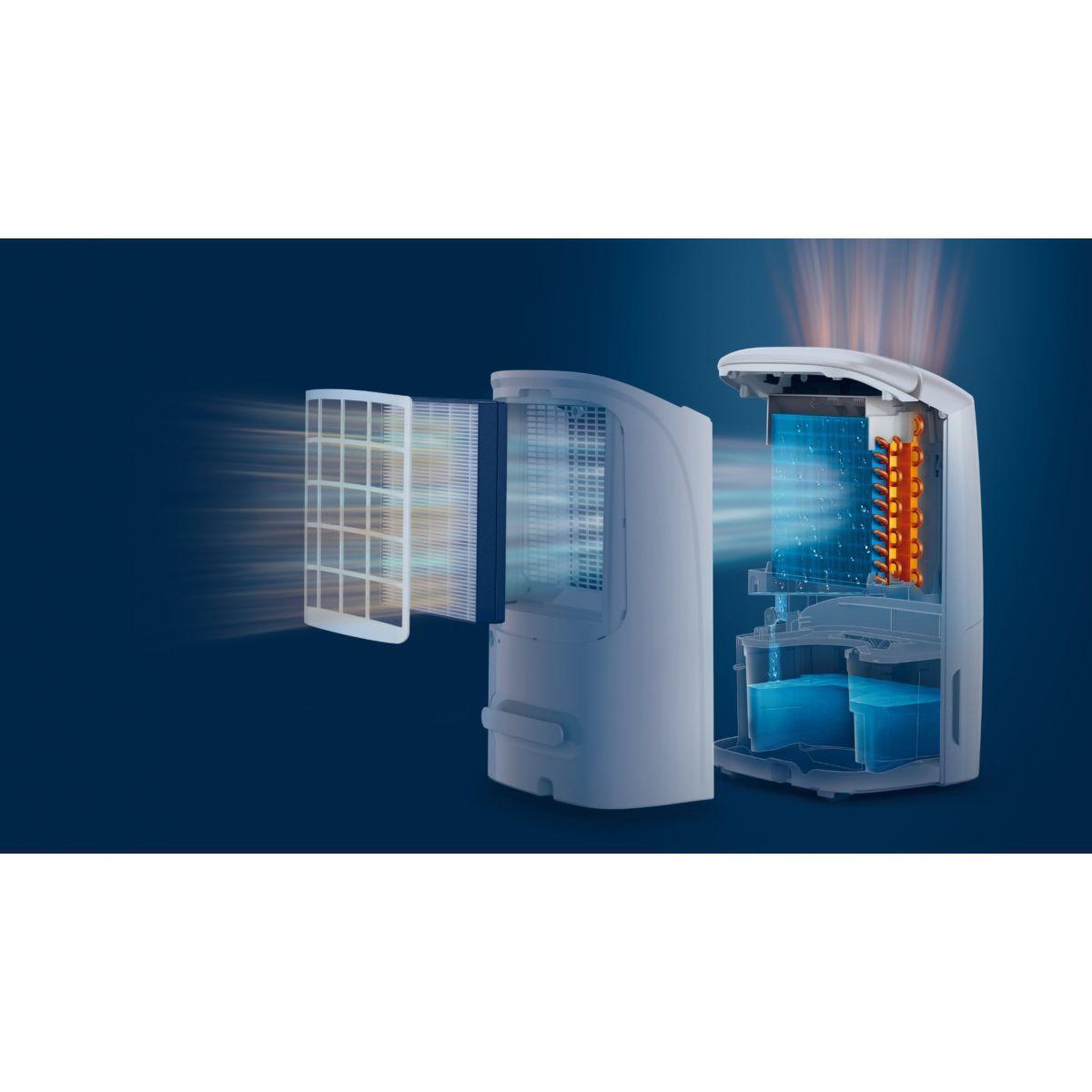 Voir la diapositive 3 : Philips Deshumidificateur gobi+ de5305/11 série 5000