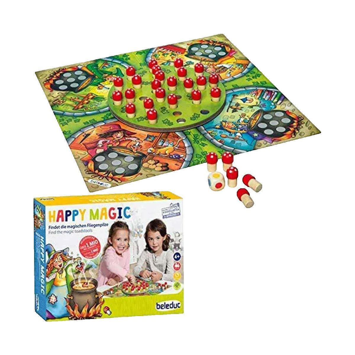 Beleduc Jeu en bois Beleduc Happy Magic coloré