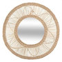 Voir la diapositive 1 : ATMOSPHERA Miroir Mural Design  Seagrass  57cm Naturel