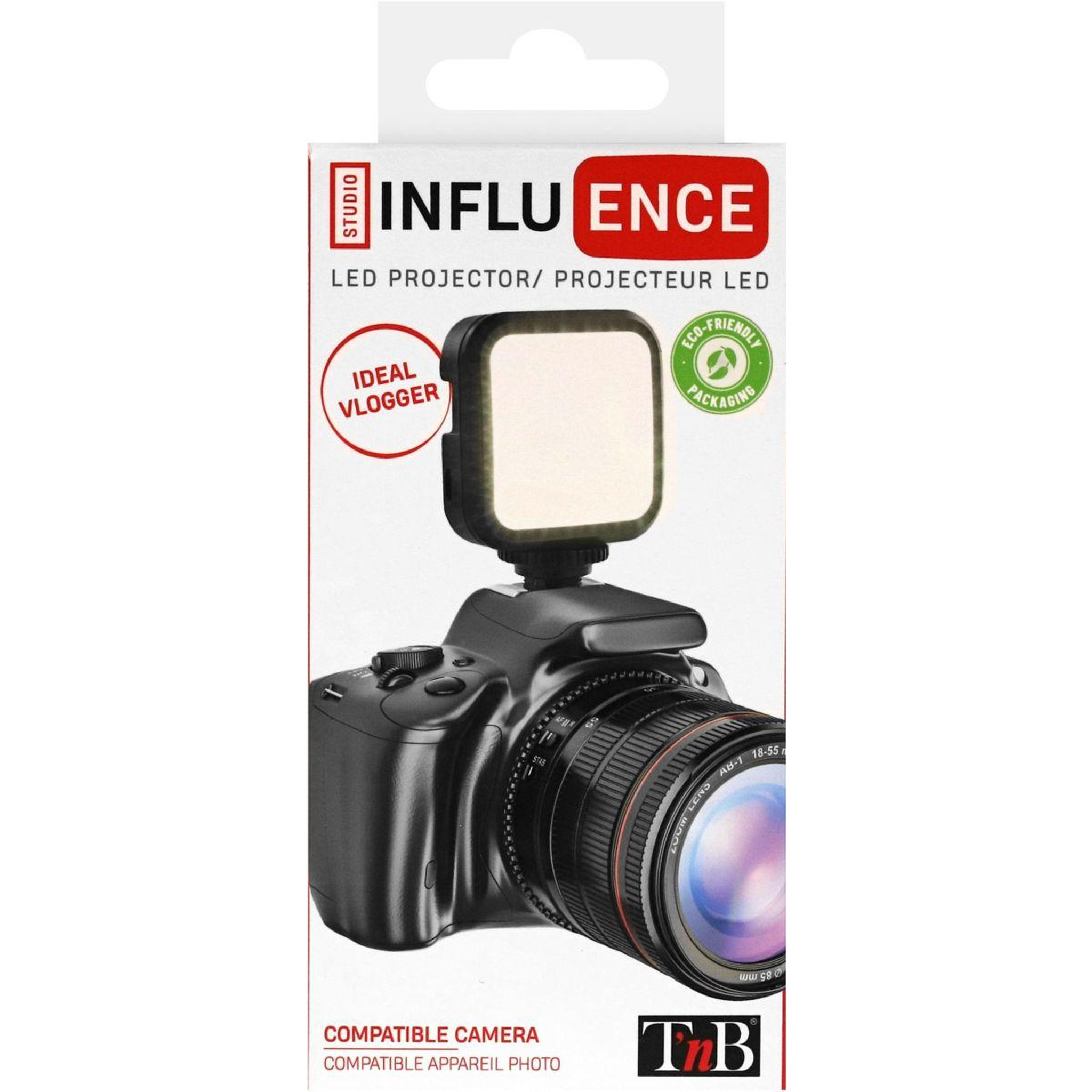 Voir la diapositive 5 : TNB Lampe led influence projecteur transportable led