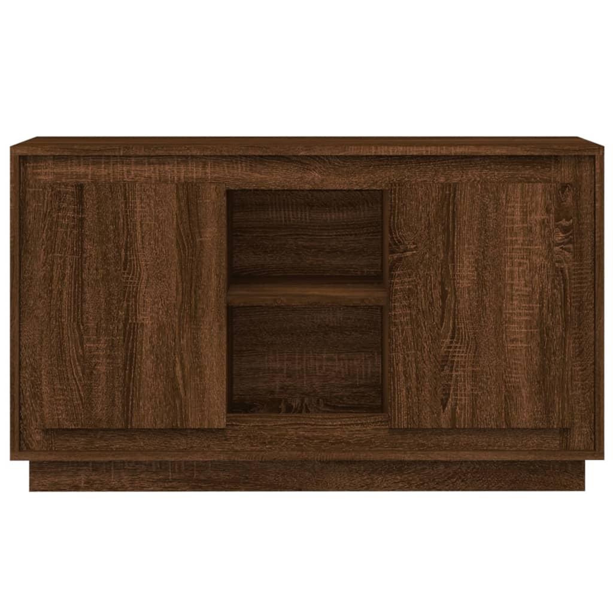 Voir la diapositive 5 : VIDAXL Buffet chene marron 102x35x60 cm bois d'ingenierie