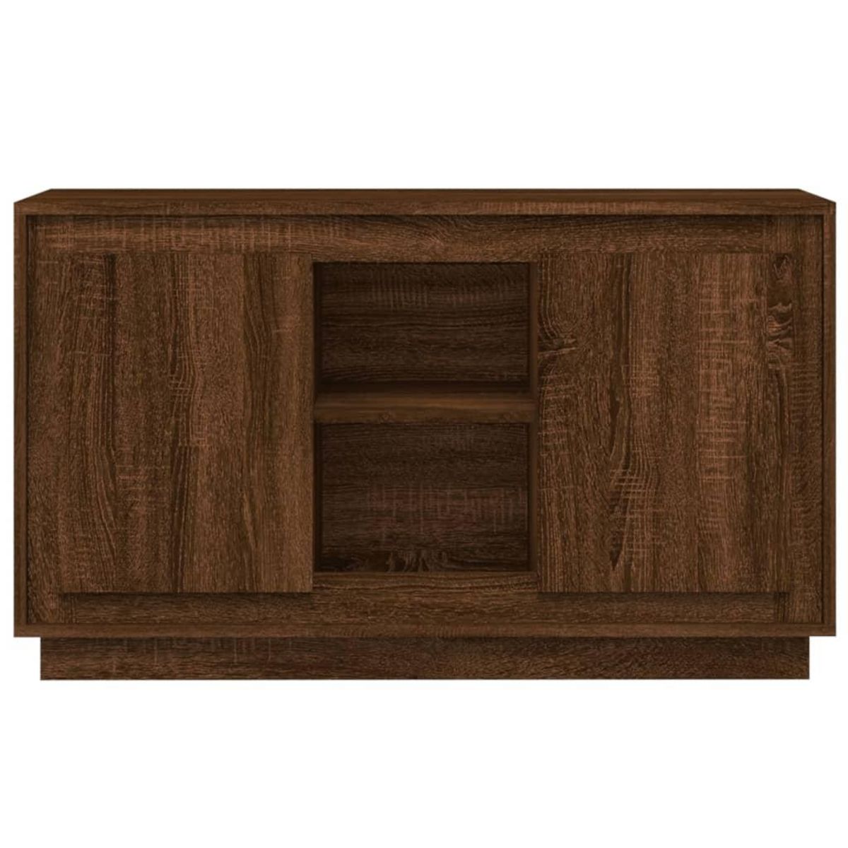 VIDAXL Buffet chene marron 102x35x60 cm bois d'ingenierie
