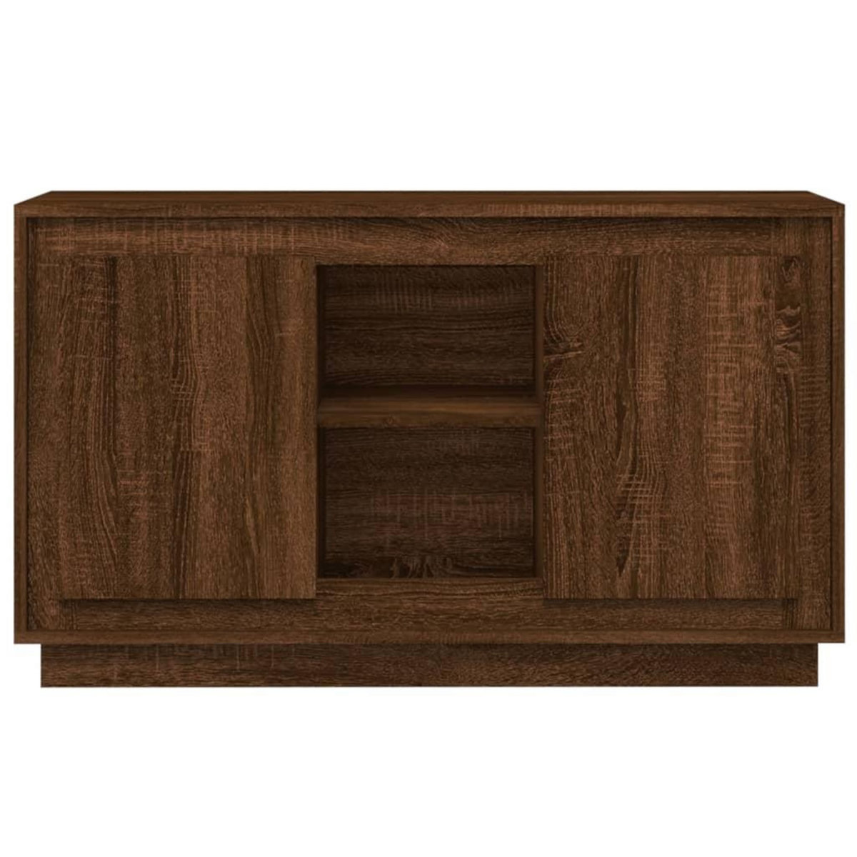 VIDAXL Buffet chene marron 102x35x60 cm bois d'ingenierie