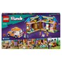 LEGO Friends 41735 La mini maison mobile, Jeu Camping en Forêt avec Voiture Jouet, Mini-Poupées Leo & Liann