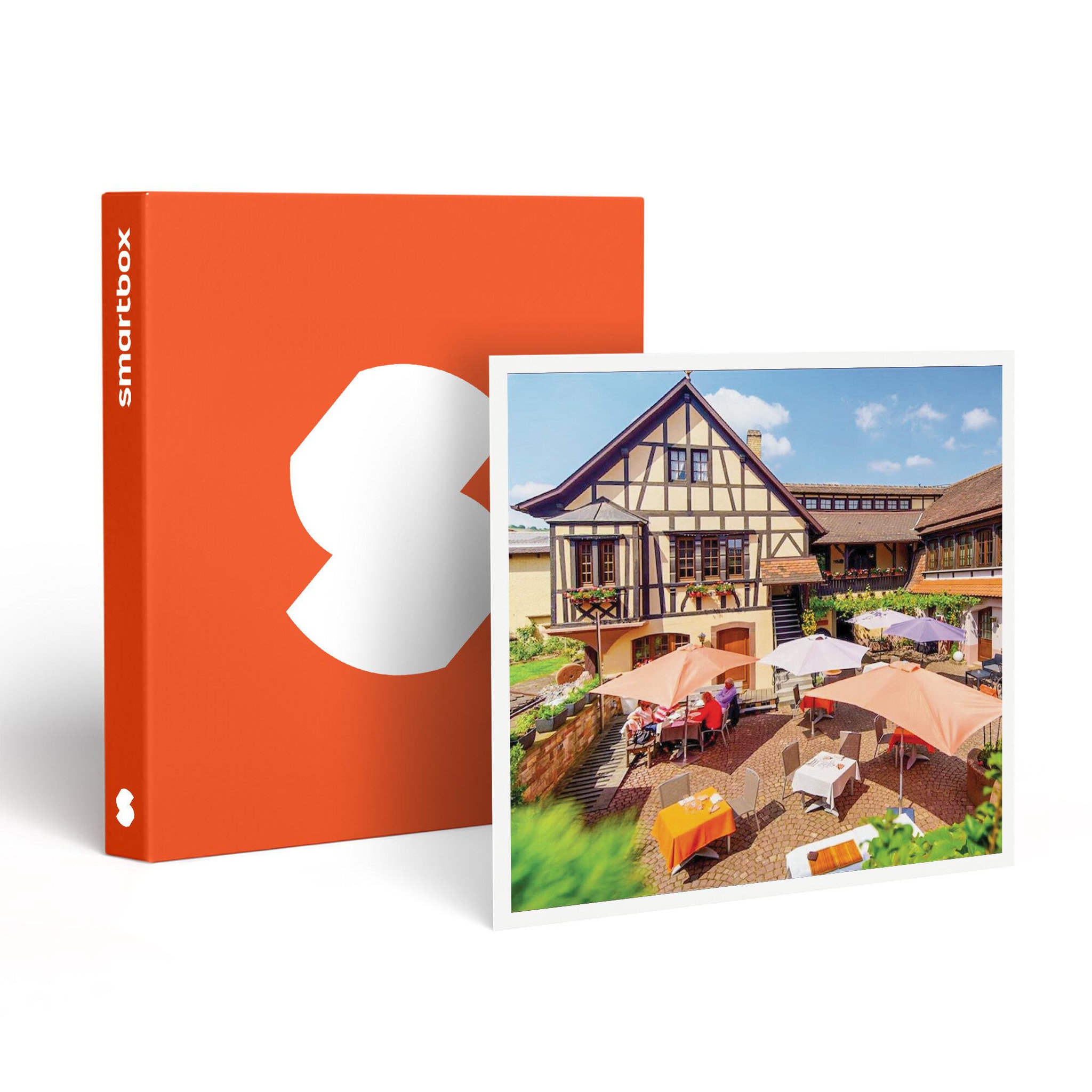 Smartbox 3 jours en hôtel 4* près de strasbourg avec dîner en restaurant primé et accès à l'espace détente - coffret cadeau séjour