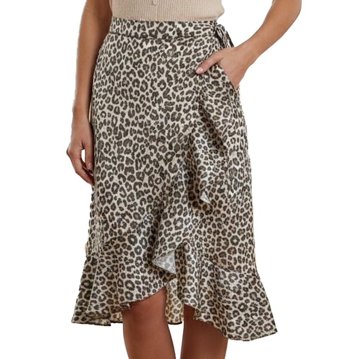 Vero Moda Jupe Léopard Femme Vero Moda Smilla