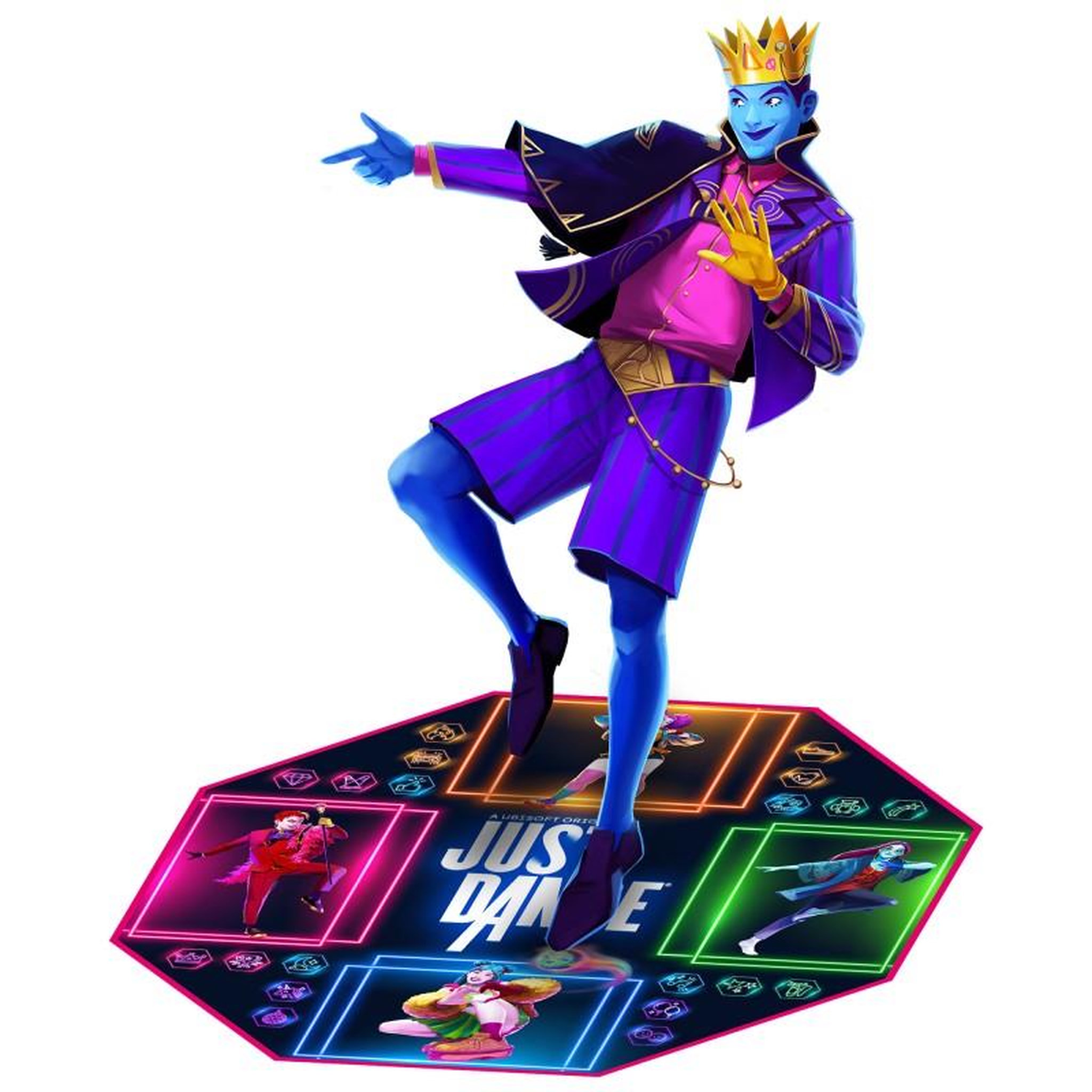 Voir la diapositive 3 : Subsonic Tapis gamer Dance Zone Switch