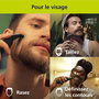 Voir la diapositive 2 : Philips Tondeuse barbe OneBlade Pro QP6506/15, 5 hauteurs de coupe, précision 1 mm, 90 mn